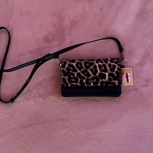 Michael Kors shoulder purse, Leopard print